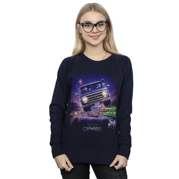 Disney Dam/kvinnor Onward Gwniver Poster - Sweatshirt