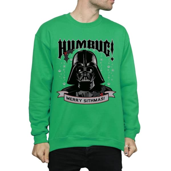 Star Wars Mens Darth Vader Humbug Sweatshirt