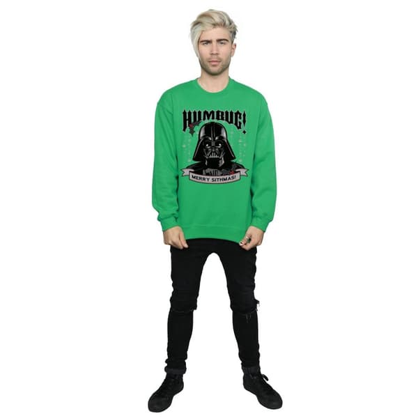 Star Wars Mens Darth Vader Humbug Sweatshirt