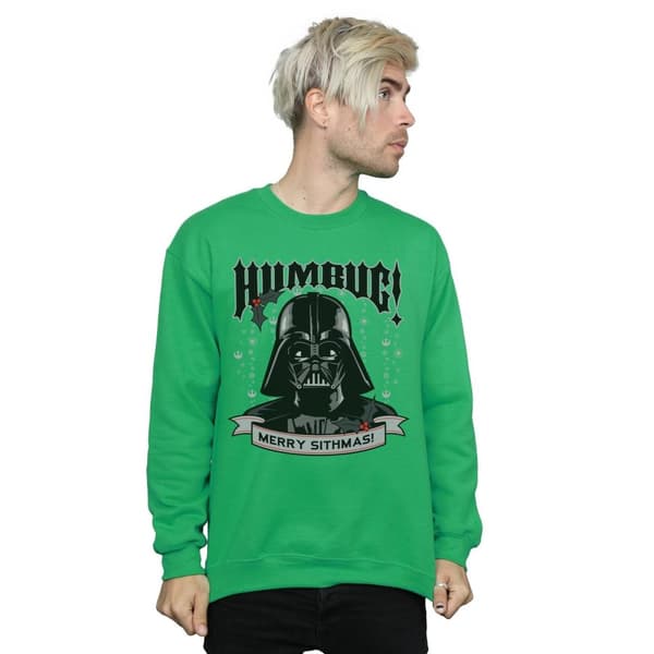 Star Wars Mens Darth Vader Humbug Sweatshirt