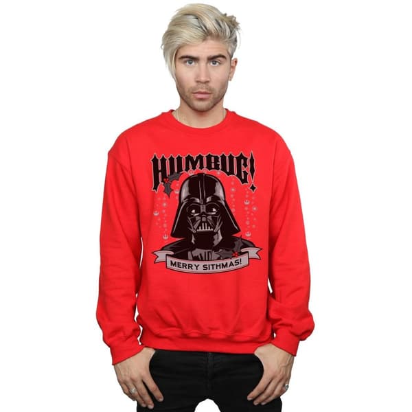 Star Wars Mens Darth Vader Humbug Sweatshirt
