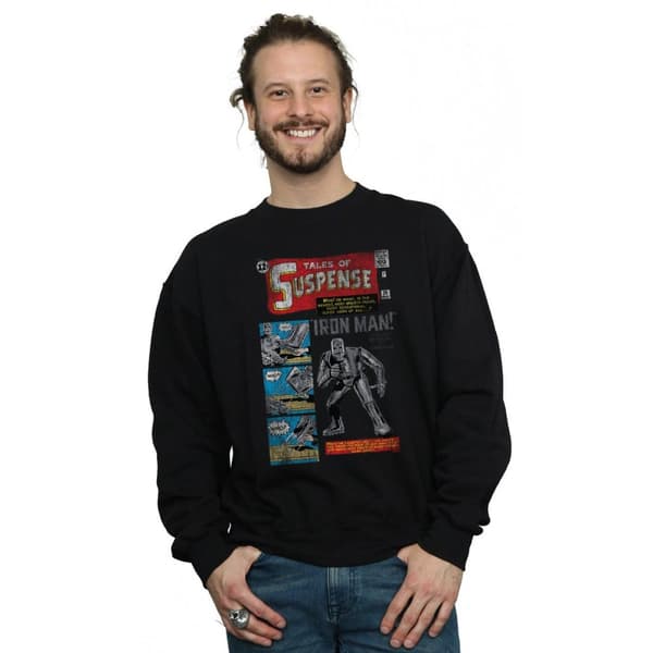 Marvel Sweatshirt med tryck för Iron Man - Tales of Suspense