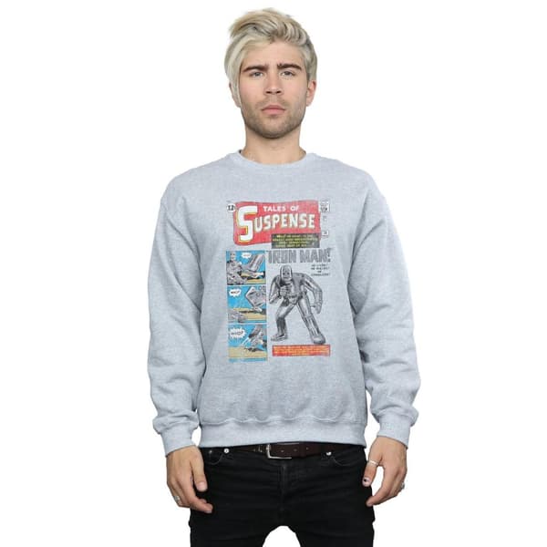 Marvel Sweatshirt med tryck för Iron Man - Tales of Suspense
