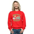 Miniatyrbild 2 av 3: DC Comics Sweatshirt med julklappar från Justice League för herrar