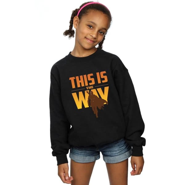 Star Wars Girls The Mandalorian This Is The Way Sweatshirt