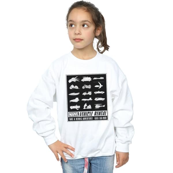 Marvel Girls Vehicle Rental Sweatshirt