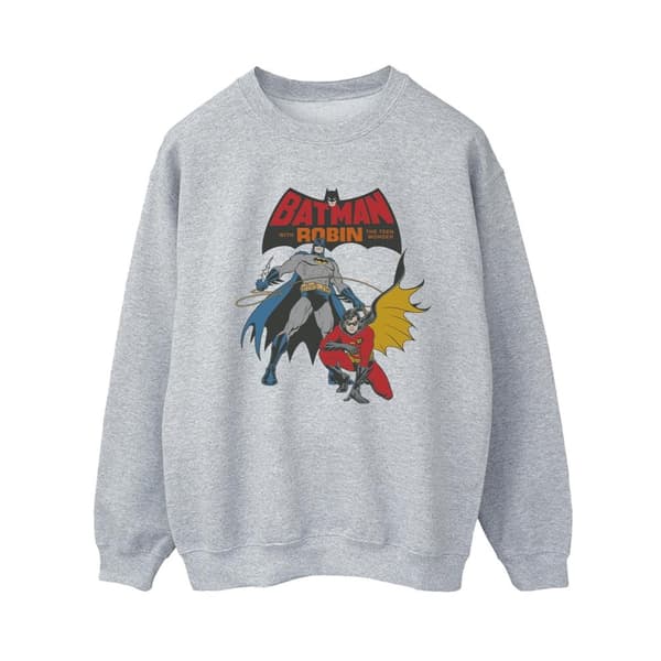 DC Comics Womens/Ladies Batman And Robin Sweatshirt