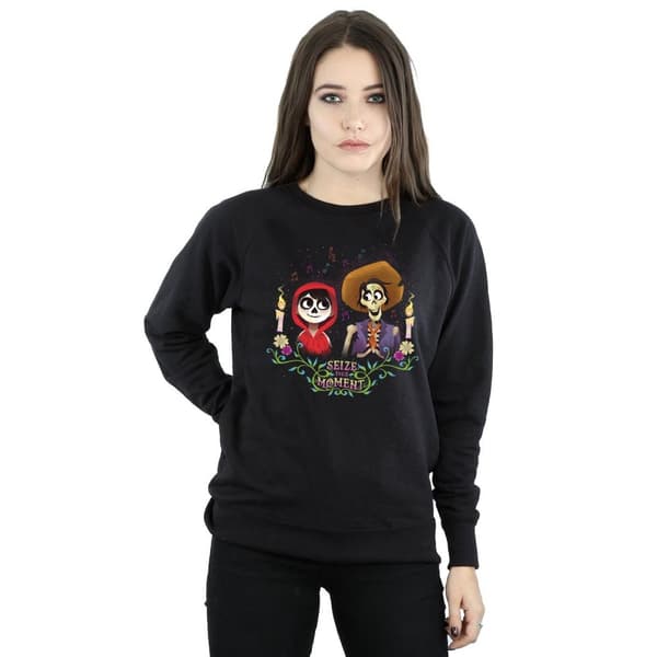 Disney Womens/Ladies Coco Miguel And Hector Sweatshirt