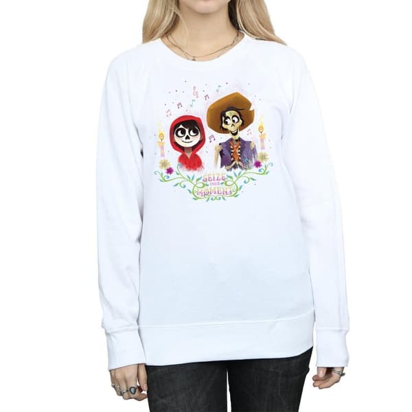 Disney Womens/Ladies Coco Miguel And Hector Sweatshirt