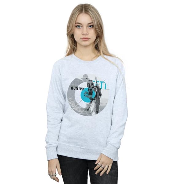 Star Wars Dam/Tjej Boba Fett Bounty Hunter Circle Sweatshirt