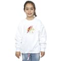 Miniatyrbild 2 av 4: DC Comics Sweatshirt med The Flash Lightning-logotyp för flickor