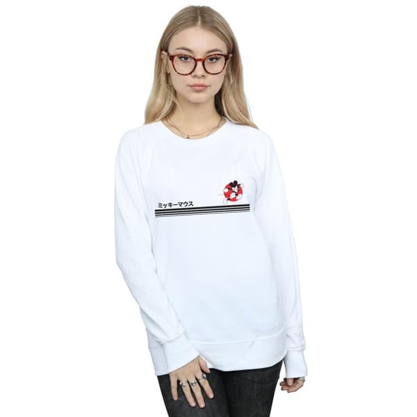 Disney Womens/Ladies Mickey Mouse Running Sweatshirt