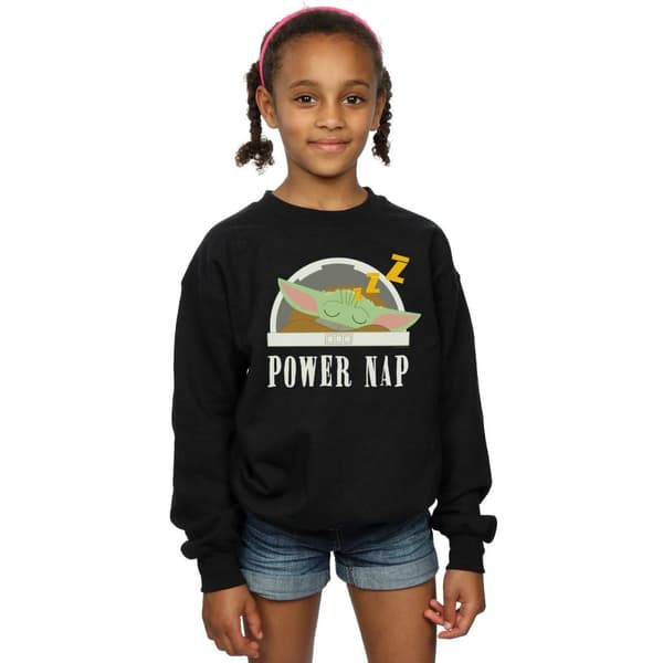 Star Wars Girls The Mandalorian Power Nap Child Sweatshirt