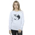 Pikkukuva 2 / 3: Netflix Womens/Ladies The Witcher Wolf Logo Sweatshirt