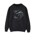 Pikkukuva 1 / 3: Netflix Womens/Ladies The Witcher Wolf Logo Sweatshirt