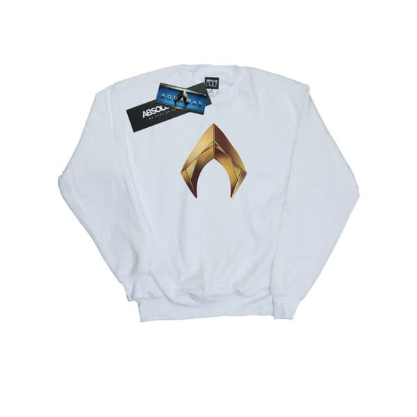 DC Comics Aquaman-tröja med emblem för flickor