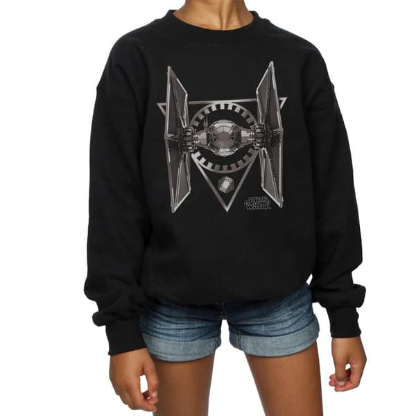 Star Wars Girls The Last Jedi TIE Fighter Sweatshirt