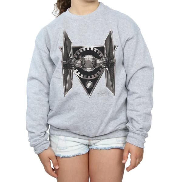 Star Wars Girls The Last Jedi TIE Fighter Sweatshirt