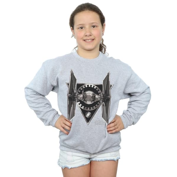 Star Wars Girls The Last Jedi TIE Fighter Sweatshirt