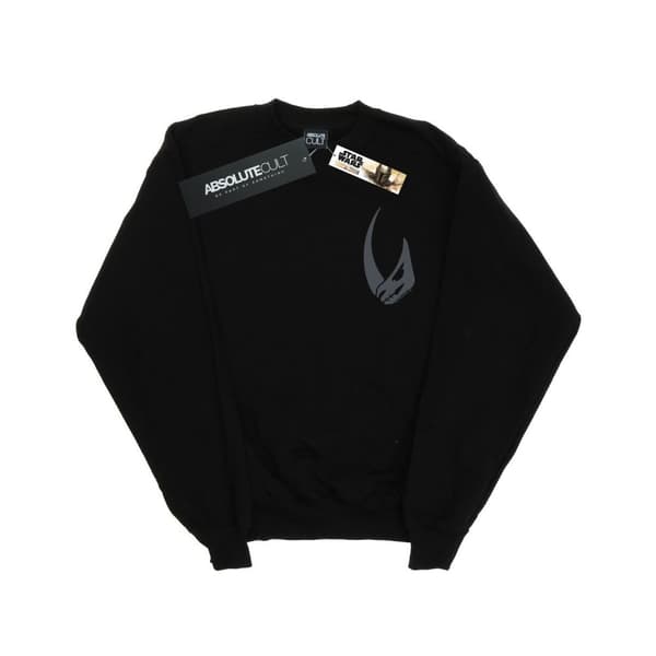 Star Wars Dam/Tjej The Mandalorian Rhino Emblem Pocket Print Sweatshirt