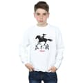 Miniatyrbillede 2 af 3: Disney Boys Mulan Movie Wind Silhouette Sweatshirt