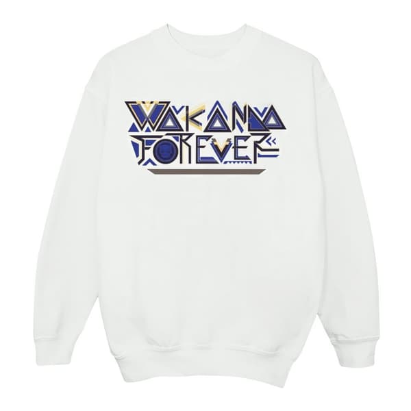 Marvel Wakanda Forever - Sweatshirt med tribaltext för damer/damer