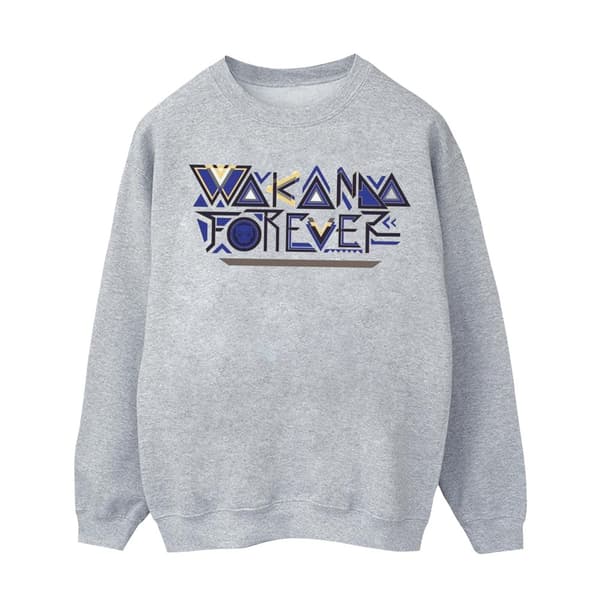 Marvel Wakanda Forever - Sweatshirt med tribaltext för damer/damer