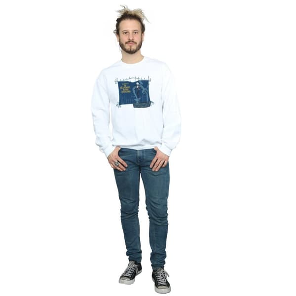 Disney Mens Nightmare Before Christmas Jack And The Well Sweatshirt