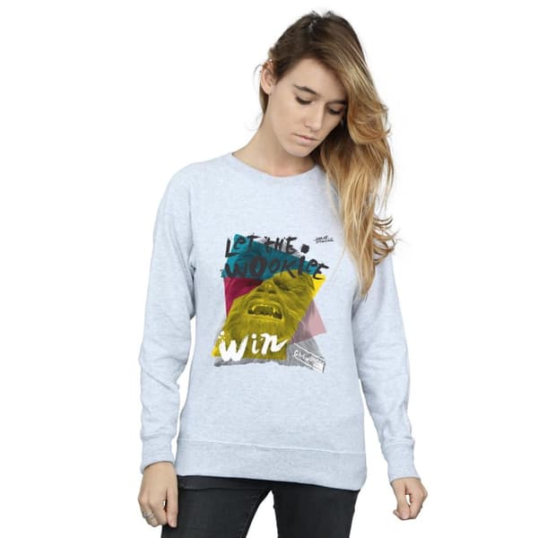 Star Wars Womens/Ladies Let The Wookiee Win Sweatshirt