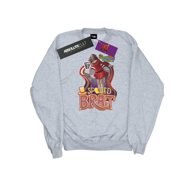 Willy Wonka And The Chocolate Factory Boys Spoiled Brat Sweatshirt