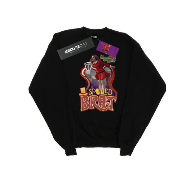 Willy Wonka And The Chocolate Factory Boys Spoiled Brat Sweatshirt