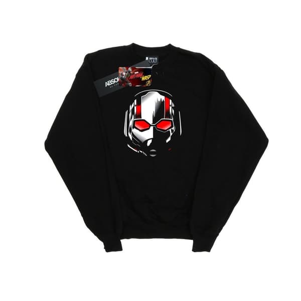 Marvel Mens Ant-Man And The Wasp Scott Mask Sweatshirt Black XL