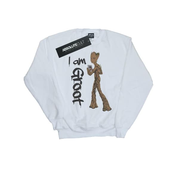 Marvel Pojkar Avengers Infinity War Graffiti Groot Sweatshirt