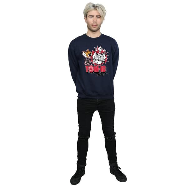 Tom And Jerry Mens Tomic Energy Sweatshirt