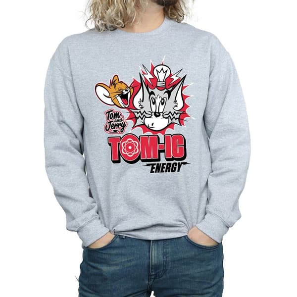 Tom And Jerry Mens Tomic Energy Sweatshirt