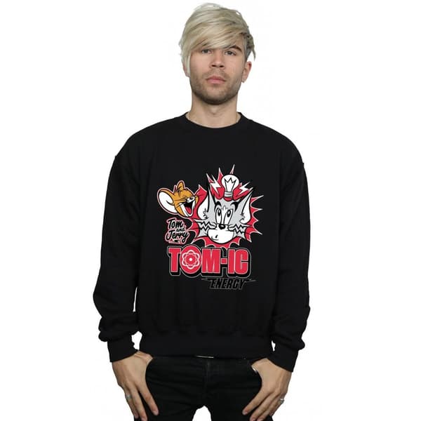 Tom And Jerry Mens Tomic Energy Sweatshirt
