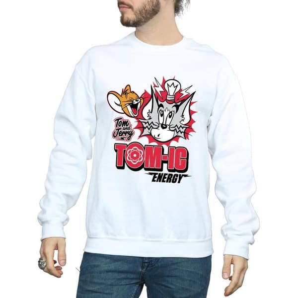 Tom And Jerry Mens Tomic Energy Sweatshirt