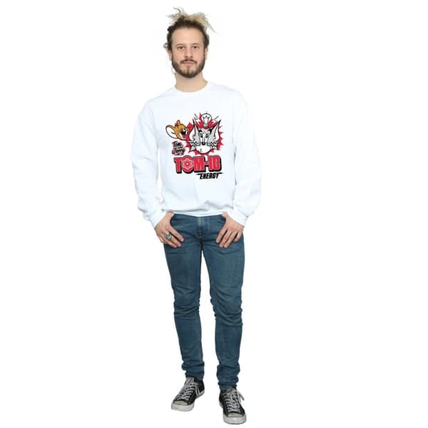 Tom And Jerry Mens Tomic Energy Sweatshirt