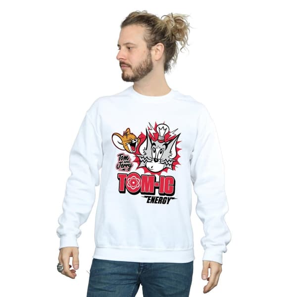 Tom And Jerry Mens Tomic Energy Sweatshirt