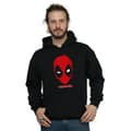 Miniatyrbild 2 av 3: Marvel Mens Deadpool Mask Hoodie