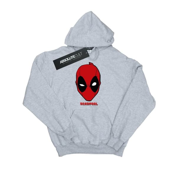 Marvel Mens Deadpool Mask Hoodie