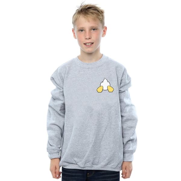 Disney Boys Donald Duck Backside Breast Print Sweatshirt