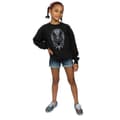 Miniatyrbilde 4 av 5: Marvel Girls Black Panther Head Sweatshirt