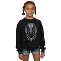 Miniatyrbilde 2 av 5: Marvel Girls Black Panther Head Sweatshirt