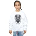 Miniatyrbilde 2 av 5: Marvel Girls Black Panther Head Sweatshirt