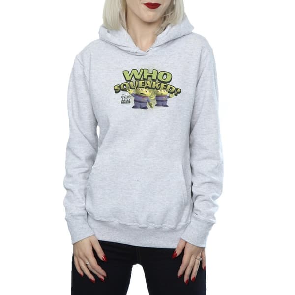 Disney Womens/Ladies Toy Story Who Squeaked? Hoodie