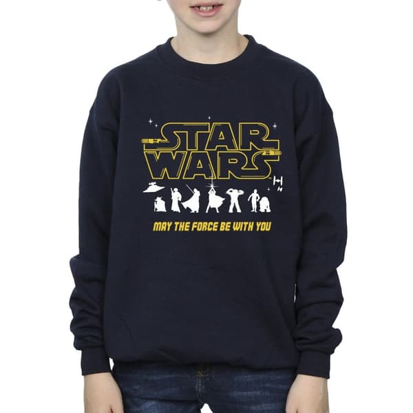 Star Wars Boys Silhouettes Force Sweatshirt
