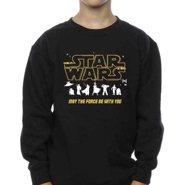 Star Wars Boys Silhouettes Force Sweatshirt