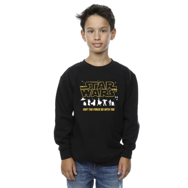 Star Wars Boys Silhouettes Force Sweatshirt