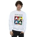 Miniatyrbild 2 av 3: Disney Mens Musse Pigg Sweatshirt med fyrkantig färg